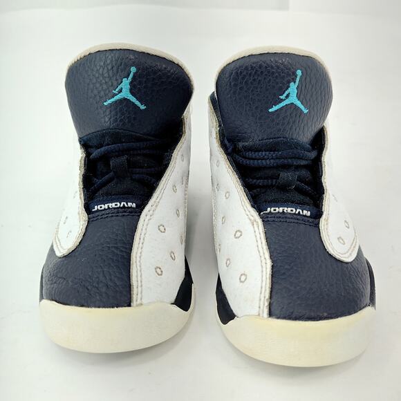 Nike Air Jordan 13 Retro Obsidian Blue White DJ3004-144 Toddler Youth Size 9C - Picture 5 of 10